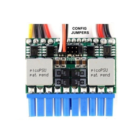 Блок питания компьютера Mini-box M3-ATX автомобильный (6-24V) 125W с.р ...