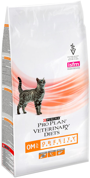 Сухой корм PURINA VETERINARY DIETS OM ST/OX OBESITY для взрослых кошек ...