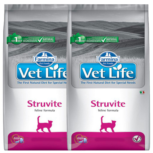 Сухой корм FARMINA VET LIFE FELINE STRUVITE для взрослых кошек при ...
