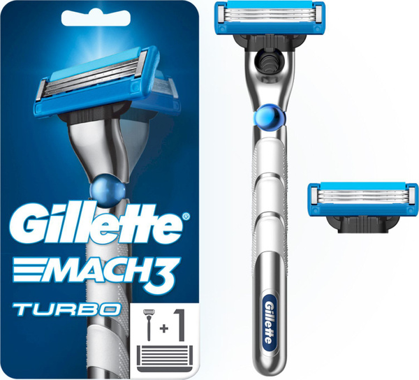 Unterschied Gillette Mach 3 Mach 3 Turbo Мужская Бритва Gillette Mach3 Turbo, с 3 лезвиями для точного бритья, 2