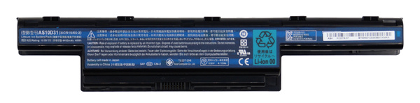 UNBREMER Аккумулятор для ноутбука Acer 4400 мАч, (AS10D31, AS10D81 ...