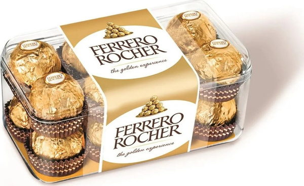 Конфеты Ferrero Rocher Т16 Ферреро Роше, 200 г х 10 шт купить на OZON ...