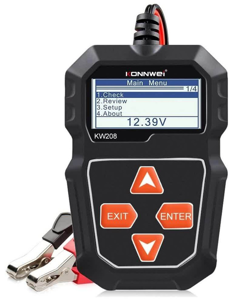 Тестер Konnwei KW208 купить на OZON по низкой цене (1266466358)