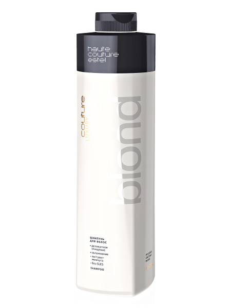 ESTEL PROFESSIONAL Шампунь для блонда LUXURY BLOND HAUTE COUTURE, 1000 ...