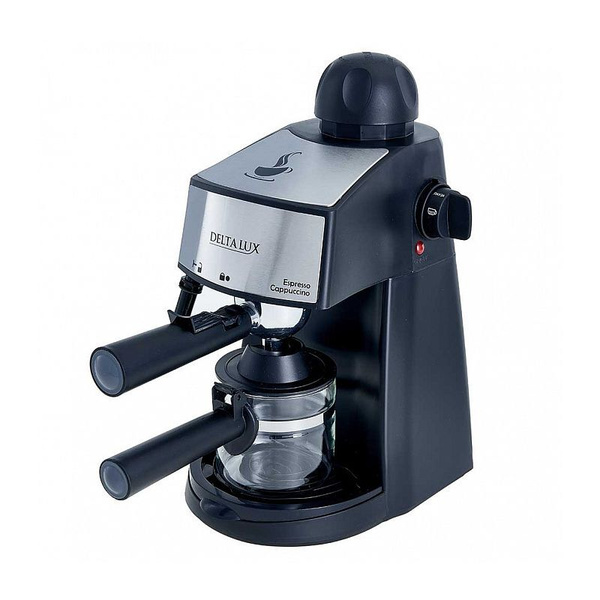 Кофеварка DELTA LUX DL-8151К черный - купить с доставкой по выгодным ...