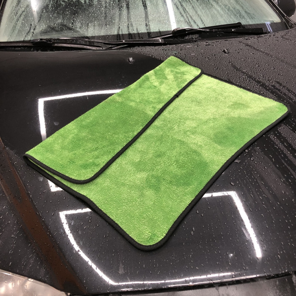 Двухсторонняя микрофибра для сушки кузова автомобиля LERATON GREEN ...