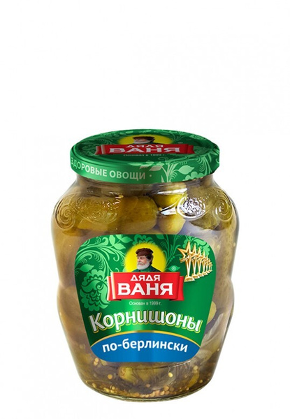 Огурцы "Дядя Ваня" маринованные по-берлински 350 г - купить с доставкой ...
