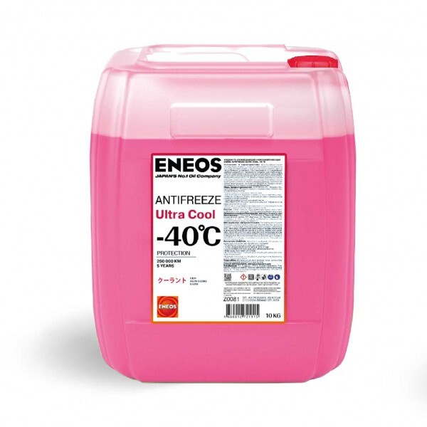 Антифриз ENEOS Antifreeze Hyper Cool -40C (green)_розовый, Готовый ...