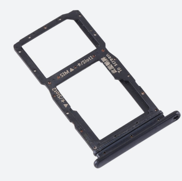 Запчасть для мобильного устройства Контейнер SIM для Honor 9X Черный ...