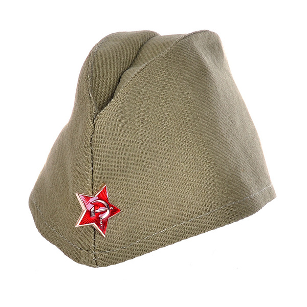 Пилотка военная на 9 мая ХАКИ звезда металлическая карнавальная детская ...