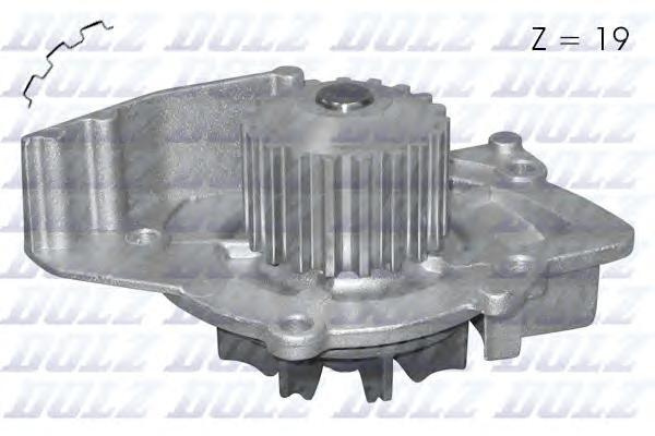 Насос водяного охлаждения Citroen C5 08-17 4HT;RHR / Ford Focus 04-08 4HR;4HT;4HX;AZWA;D4204T;G6DD;G
