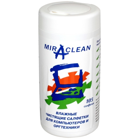 Влажные чистящие салфетки для компьютеров, оргтехники и пластиковых ...
