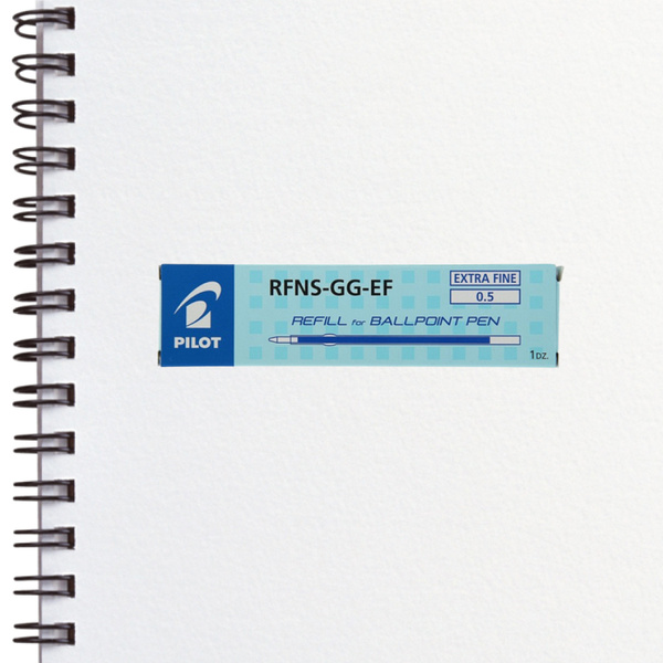 Набор из 12 шт. Стержень шариковый PILOT RFNS-GG , 0.5 мм, синий/ 12 шт ...