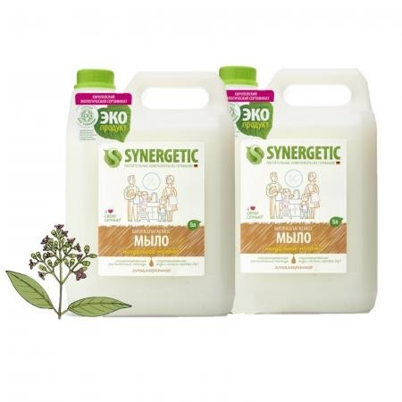 Synergetic Жидкое мыло 5000 мл - купить с доставкой по выгодным ценам в ...