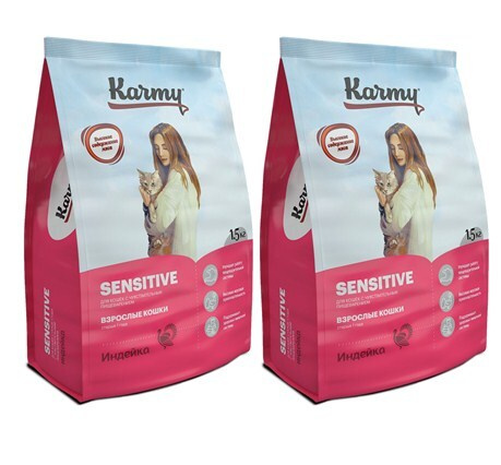 Karmy для кошек, Карми для кошек с чувствительным пищеварением Karmy ...