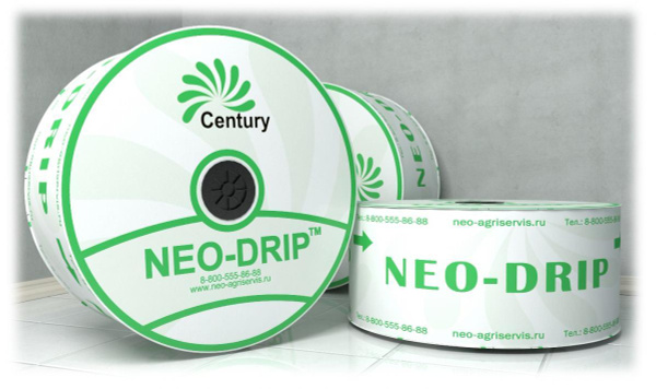 Лента для капельного полива Neo Drip эмиттерная - 500 метров, толщина ...