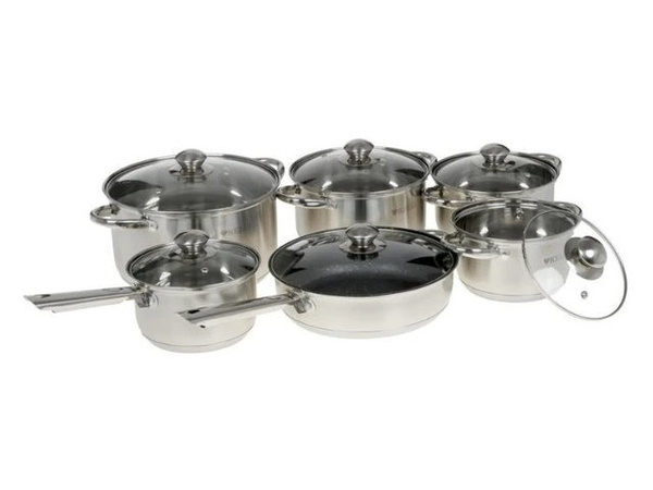 KELLI Набор посуды для приготовления - купить с доставкой по выгодным ...