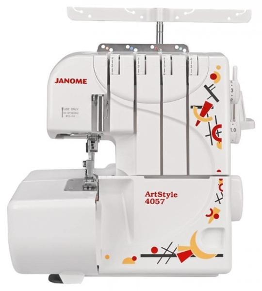 Оверлок Janome Artstyle 4057 белый - купить по выгодной цене в интернет ...