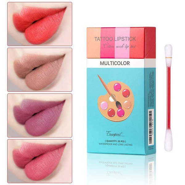 Тинт палочки для губ Tattoo Lipstick 4 оттенка - 20 палочек - купить с ...