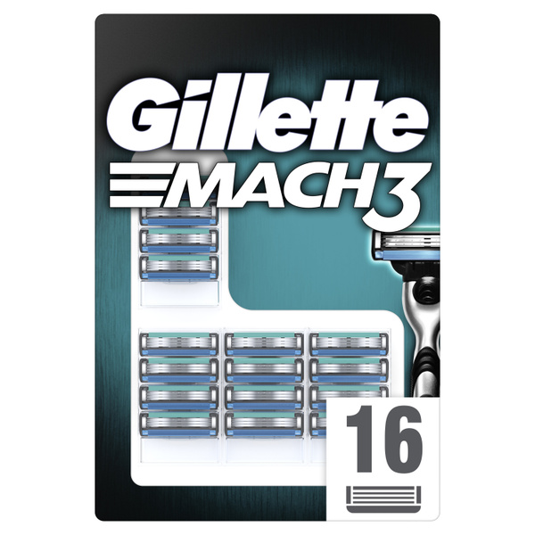 Сменные Кассеты Для Мужской Бритвы Gillette Mach3, с 3 лезвиями ...