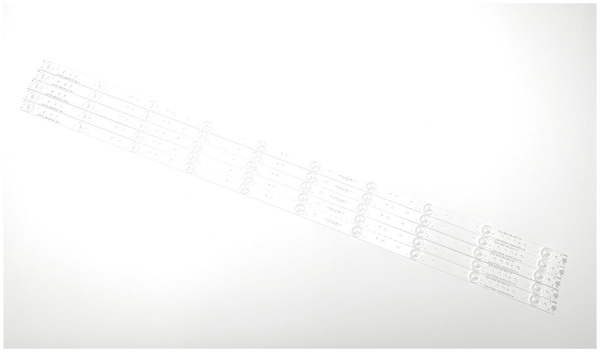 10 Strisce LED GJ-2K16-430-D510-V4 Per TV Philips BDL4330QL, BDM4350UC, CDE4302 E Altri