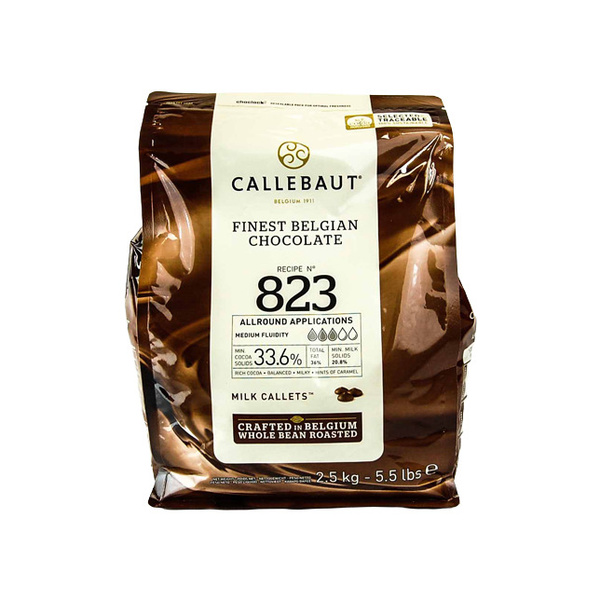 Шоколад Barry Callebaut молочный, 2.5кг - купить с доставкой по ...