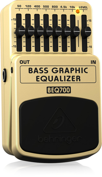 Behringer BASS GRAPHIC EQUALIZER BEQ700 (Bass / Keyboard) педаль 7 ...