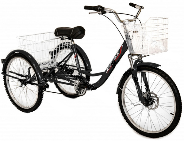 Трехколесный велосипед для подростков IZH-BIKE (Иж-Байк) Фермер 24 ...