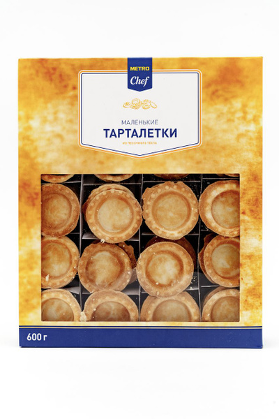 METRO Chef Тарталетки песочные для икры 80шт, 600г купить на OZON по ...