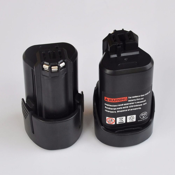 Аккумулятор 10.8V 2.5Ah для шуруповерта BOSCH 12V BAT411 BAT412 GOS10.8 ...
