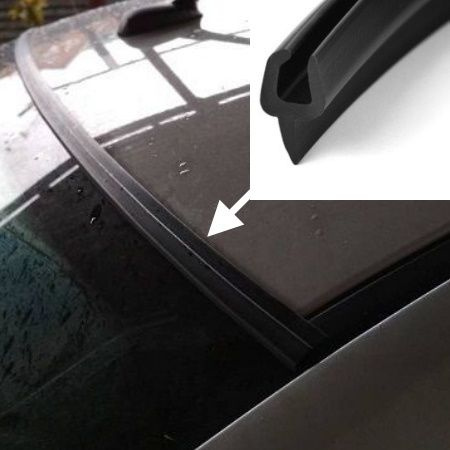 Как заменить уплотнитель лобового стекла