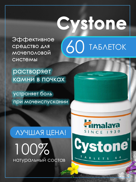 Таблетки Цистон (Himalaya) здоровые почки, приток крови к почкам и ...