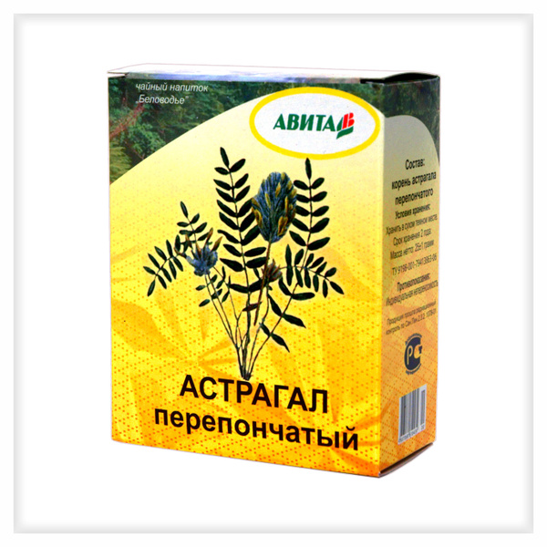 Астрагал перепончатый корень "Авита" 25 г - купить с доставкой по ...