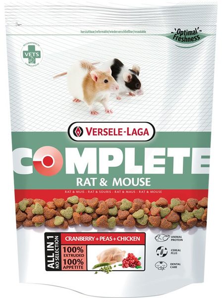 Корм для грызунов VERSELE-LAGA COMPLETE RAT & MOUSE для крыс и мышей ...