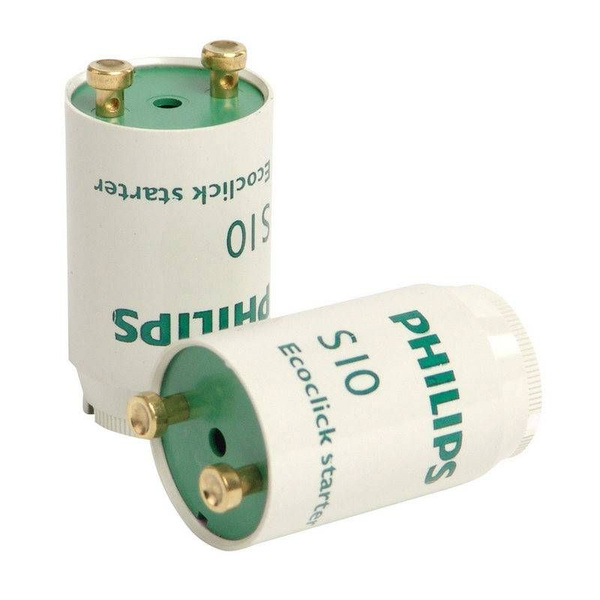 Стартер S10 Philips 4-65W SIN 220-240V WH (2шт) - купить с доставкой по ...