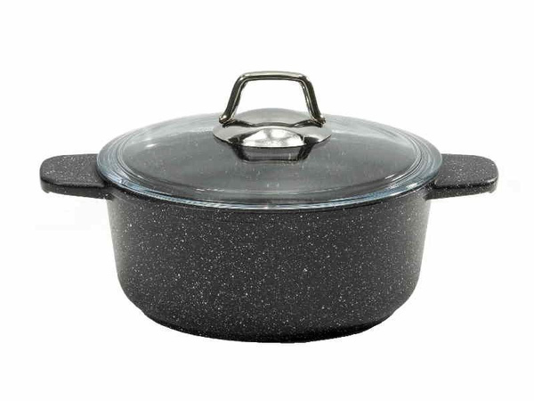 Кастрюля VICTORIA, Литой алюминий, Боросиликатное стекло, 2 л - купить ...