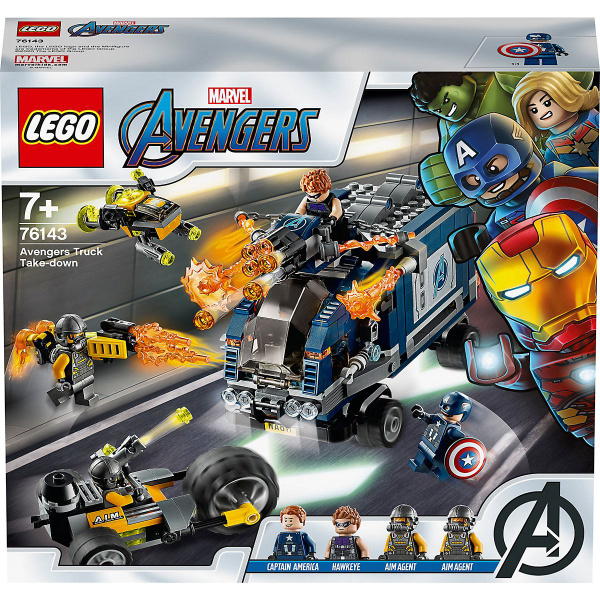 LEGO Marvel Super Heroes 76143 Avengers Truck-Festnahme Конструктор ...