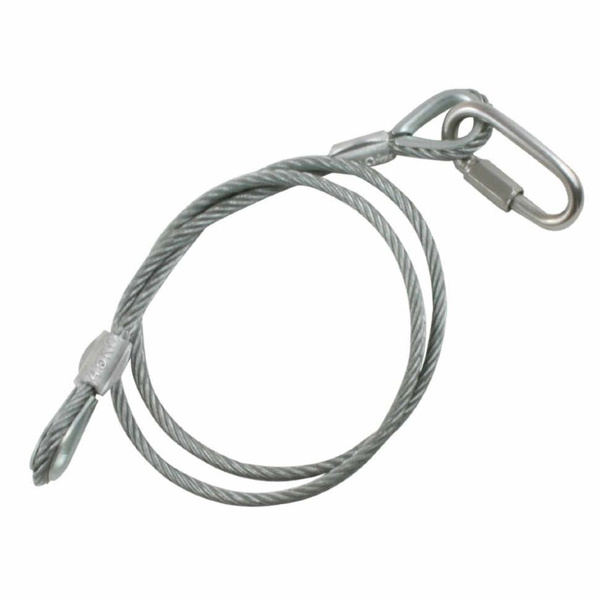 ADJ safety 60cm (60kg) 6mm - тросик страховочный - купить с доставкой ...