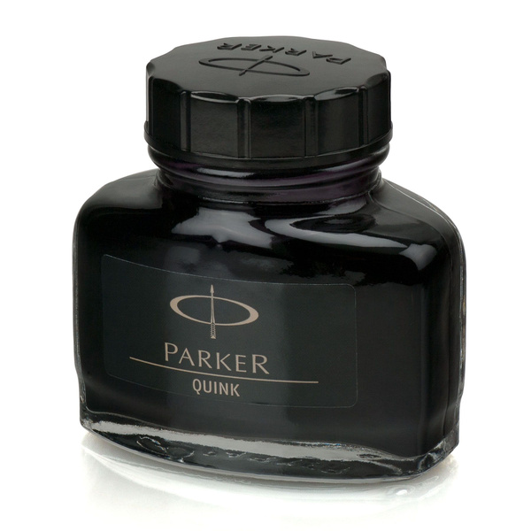 Чернила PARKER (Паркер) Quink Black во флаконе 57 мл. чёрные (Black ...