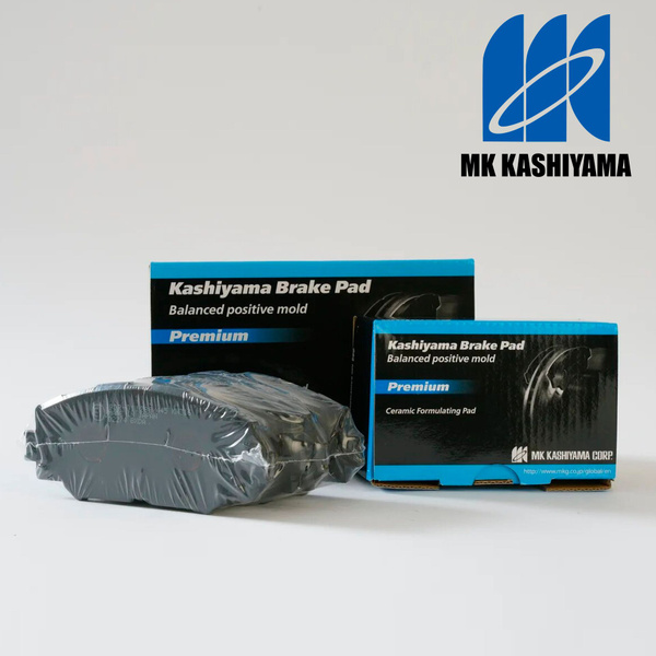 Дисковые тормозные колодки KASHIYAMA (противоскрипная пластина в компл ...