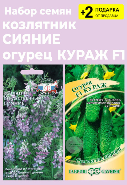 Пряные травы, Огурцы Проверенные семена Сияние_разноцветный - купить по ...