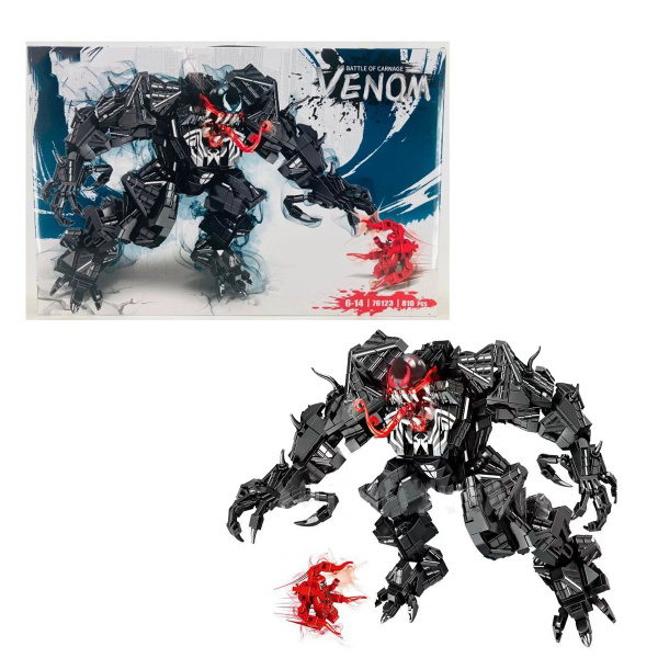 Конструктор ВЕНОМ / Деталей 810 / Venom супергерои (Сопоставим с LEGO ...