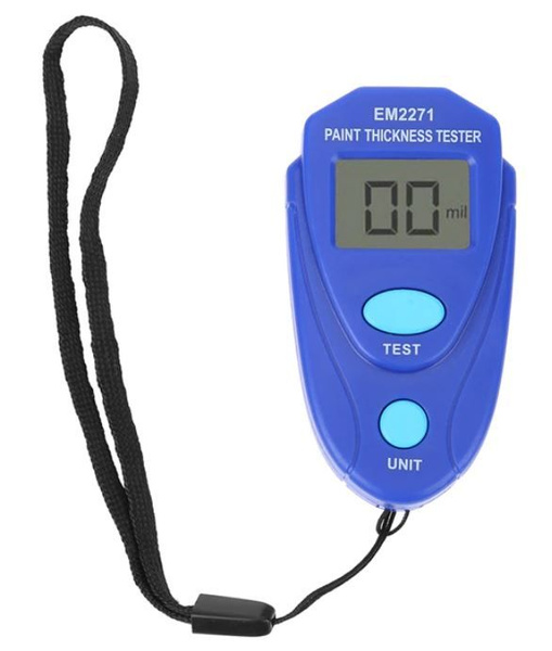 Толщиномер ультразвуковой EM2271 голубой - купить с доставкой по ...