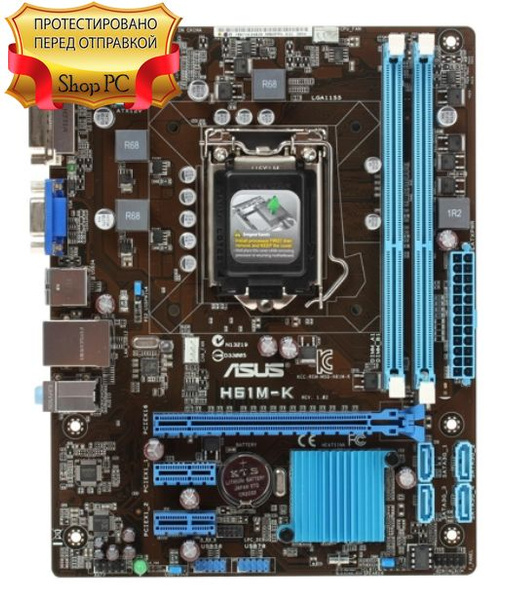 Материнская плата ASUS ASUS H61M-K купить по низкой цене с доставкой и ...