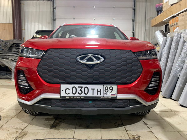 Характеристики Утеплитель радиатора и бампера для Chery Tiggo 7 Pro ...