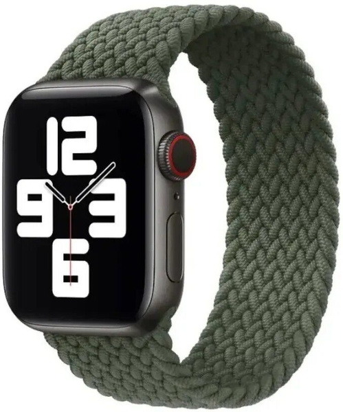 Плетеный тканевый ремешок для apple watch 40mm 38mm 41mm, браслет на ...