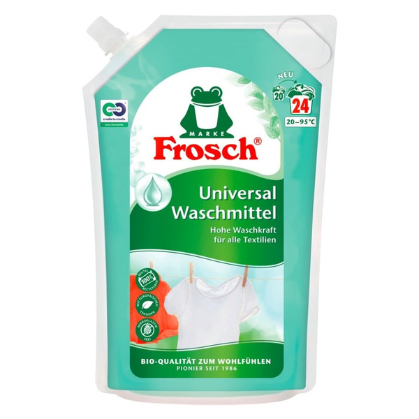 Фрош Жидкое средство для стирки цветного белья, 1800 мл, Frosch ...