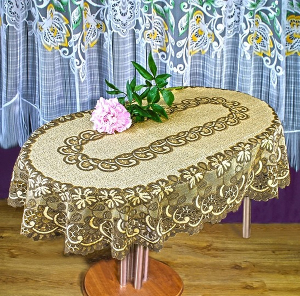 СКАТЕРТЬ ОВАЛЬНАЯ 100*150 СМ HAFT - купить в интернет-магазине OZON с ...