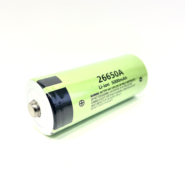 Panasonic Аккумуляторная батарейка 26650, 3,7 В, 5000 мАч, 1 шт ...