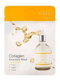 Тканевая ампульная маска с коллагеном Premium Jigott&La Miso Collagen ...